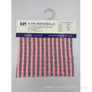 Knitted Ribbing Fabric Width 165cm P/R/SP Stripes Fabrics